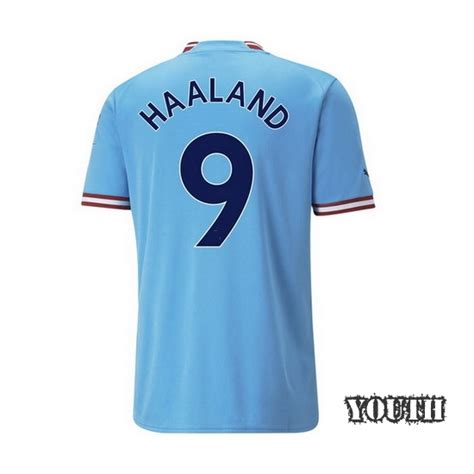 erling haaland youth soccer jersey